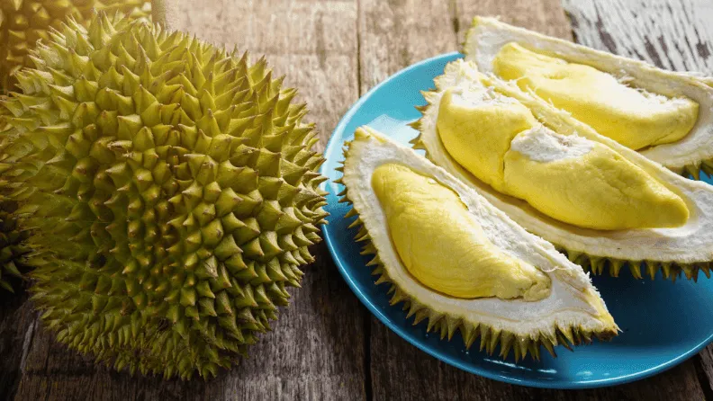 Fruta durian.